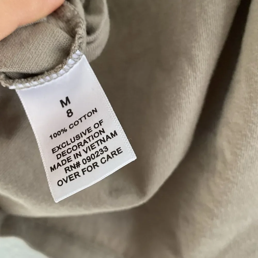 Essentials Fear Of God Short Logo Short Sleeve Top - Picture 8 of 9